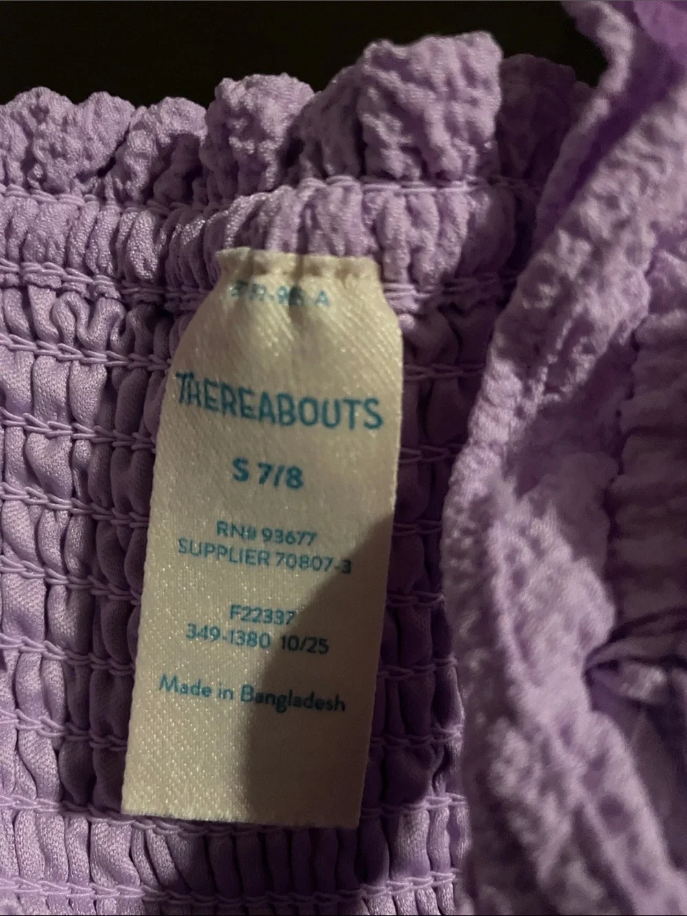 Smocked Ruffle-Strap Lilac Maxi Jumpsuit